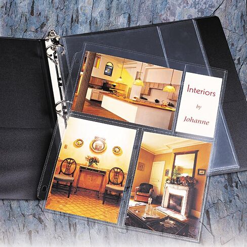 Avery 13401 Photo Storage Pages for Six 4 x 6 Mixed Format Photos, 3-Hole Punched, 10/Pack in Saudi Arabia