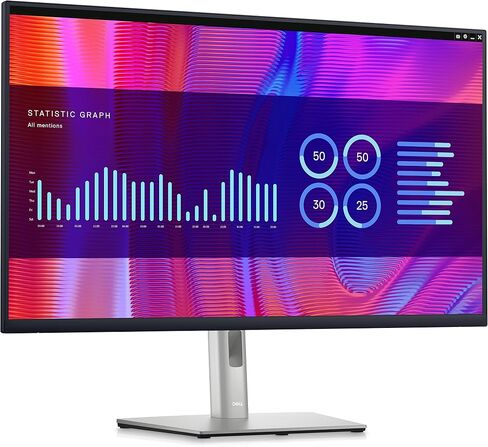 Dell P3223DE 31.5" QHD WLED LCD Monitor - 16:9 - Black, Silver in Saudi Arabia
