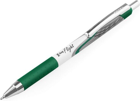 Zebra Classic Z-Grip Flight Ballpoint Pens - 1.2mm - Green - Pack of 3 in Saudi Arabia