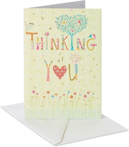 بطاقة تهنئة أمريكية أفكر فيك (زهرية) in Kuwait