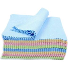 10 Pack Microfiber Mobile Phone Screen Camera Lens Glasses Square Cleaning Cloth