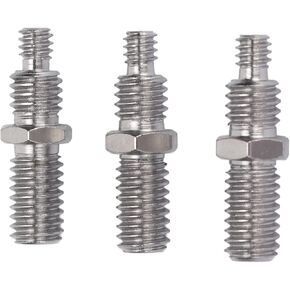 3Pcs 3/8 to 1/4 Conversion Tripod Screw Oxidationproof Exquisite Easy to Assemble Camera Tripod Screw Adapter