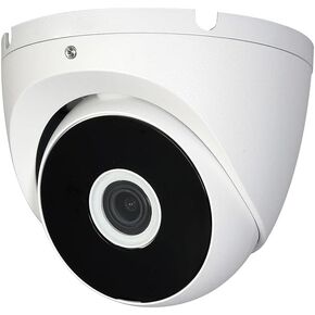 2MP HDCVI Turret CCTV Coax Camera, 4 in 1 Analog Security Camera for Dahua HAC-HDW1220M, CVI/CVBS/AHD/TVI, Indoor/Outdoor, 2.8mm Fixed Lens, 98ft Night Vision, DWDR