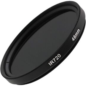 Professional 40.5/46/49/52/55/58/62/67/72/77mm IR720 Camera Lens Infrared Filters for Canon for Nikon for Sony SLR Camera(62mm)
