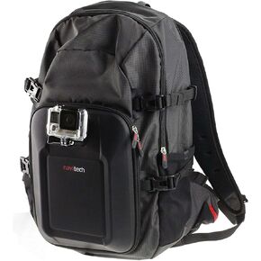 Navitech Action Camera Backpack with Integrated Chest Strap Compatible with The DMYCO 4K WiFi Ultra HD Waterproof Sports Action Camera 16MP