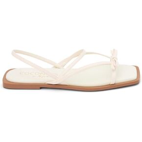 Coconuts by Matisse Womens Tropea Mesh Flat Slingback Casual Sandals Casual - Black