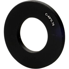 C-M49 Flat Modify Lens Adapter C Mount 25.4mm to 49mm x 0.75 Screw Thread