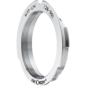 K&F Concept Adapter for Leica M39 35-135mm Mount Lens to Leica M Camera M-P M240 M10