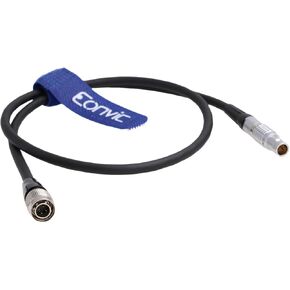 Eonvic Hirose 4 Pin Male to 0B 7 Pin Male Power Cable for Tilta Nucleus-M Motor Sony F5 F55 Camera to Microlite Transmitter