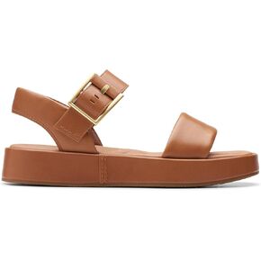 Clarks Womens Alda Strap Leather Sandals