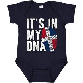 Dominican Republic in My DNA Baby Infant Bodysuit