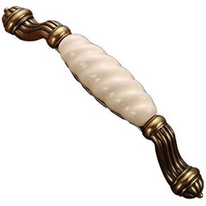 Vintage Cabinet Handles Pulls,Drawer pulls, Drawer Kitchen Pulls Wardrobe Cupboard Pulls Bathroom Hardware Retro Zinc Alloy Handle