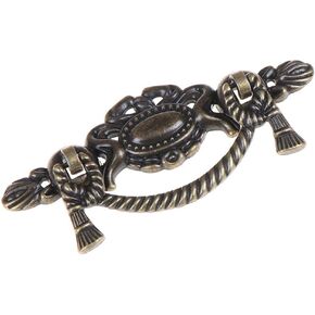 Vintage Cabinet Handles Pulls,Drawer pulls, 1PCS Antique Alloy Kitchen Drawer Cabinet Furniture Knobs Hardware Cupboard Retro Pull Handles
