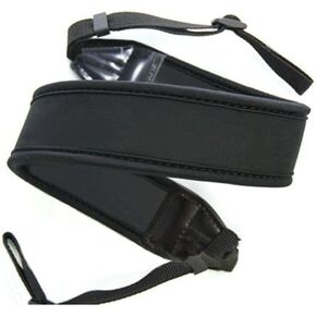 Panasonic Lumix DC-FZ80 Shock Absorbing 44 Inch Classic Neoprene Strap By Digital + Nw Direct Micro Fiber Cleaning Cloth