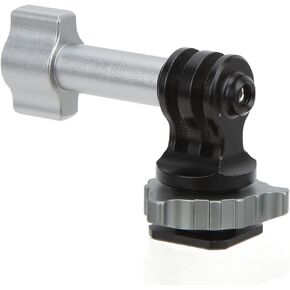 Action Camera Tripod Mount Base Cold Shoe Adapter for 10 9 8 7 with Quick Lock and Universal Fit