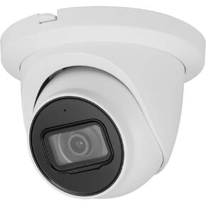 8MP 4K PoE AcuPick Turret Camera IPC-HDW5842TMP-ASE-S3, OEM IP Security Camera for Dahua N85FJ62, Starlight, Analytics+ Function, Face Dtection, Perimeter Protection, 2.8mm Fixed Lens, SD Slot, White