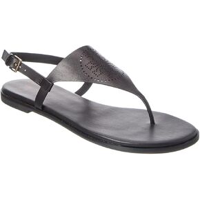 Tory Burch Capri Perf Leather Sandal