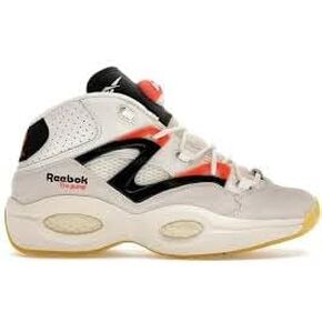 Reebok Question Pump Mid Universe H06490 Size 8 Mens ، Size 10 Womens White Chalk/Black Allen Iverson