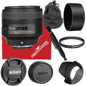 Nikon AF-S Nikkor 85mm F/1.8g عدسة مجموعة ملحقات مجمعة