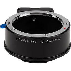 Fotodiox Pro Lens Mount Adapter - Compatible with Fuji X Mount 35mm (FX35) SLR Lens to RF Mount Mirrorless Cameras