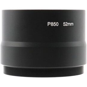 52mm Lens Adapter Tube Ring Filter Adapter Tube for Kodak P850 Camera Black