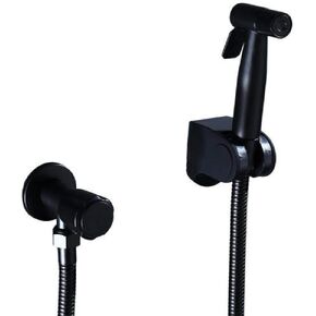 HandheldSprayer kitSprayer Kit Hand Held ShowerTap Spray - Black Toilet Flushing Spray Gun