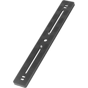 Universal Quick Release Plate with D, CNC Machining Camera Quick Release Plate for Arca Tripod Ball Head 1/4in Screw, Compatible with Most DSLR Camera, Black