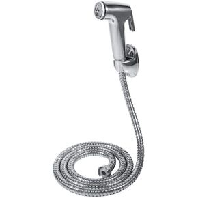 Set Compatible with Pet Bath Closestool Squatting Pan Floor Cleaning - ABS Toilet Companion Universal Flusher Spray Gun Set Wall Mounted