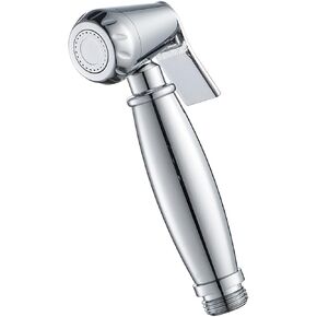 HandheldSprayer Brass Chrome Baby Cloth Diaper Sprayer Portable Hand Held ToiletSprayer Head, for Feminine Wash, Pet Washing, Easy to Install,D(D)