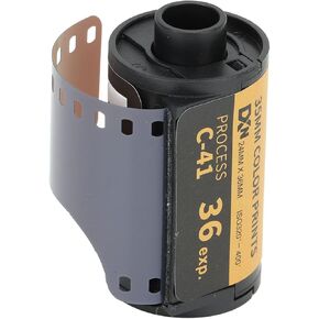 VINGVO 35mm Film, Film Camera 35mm Camera Color Film ISO 320‑400 35mm Fine Grain Wide Exposure Latitude HD Camera Color Negative Film Camera Film Camera Color Print Film for 135 Camera