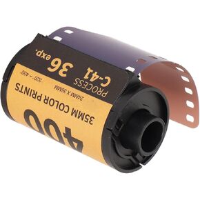 Film Camera, Camera Film 35mm Camera Color Print Film 36 Sheets Carbon Removal Vintage Camera Color Negative Film 35mm Film Roll 35 Mm Film Roll for 135 Camera