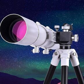 Astronomy Telescope Getting Started Travel Outdoor for Adults Kids 700Mm Focal Length Refractor 10Mm /20Mm Eyepiece Tripod Smartphone Holder