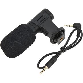 MIC 06 Microphone Mobile Phone Mini Microphone 3.5mm for Live Conference Video Vlog