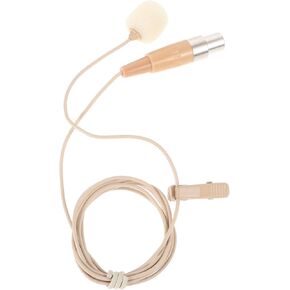 Milisten Portable Clip Microphone Compact Lavalier Mic for Audio Recording for Interviews Vlogging and Lectures Lightweight Design for Easy Portability Compatible Camera and Smartphones