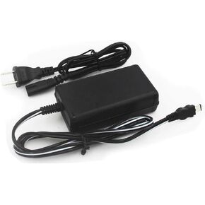 AC-L100 AC-L10A Camcorder Charger for Sony: ACL100 Power Adapter Supply Cord Compatible with DCR TRV128 TRV103 TRV130 TRV150, CCD-TRV108 TRV308 Replace AC-L10B L15A L15B L100A L100B L100C.