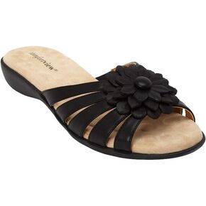 Comfortview Women's Wide Width The Abigail Sandal in Kuwait