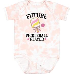 inktastic Future Pickleball Player Girls Baby Bodysuit