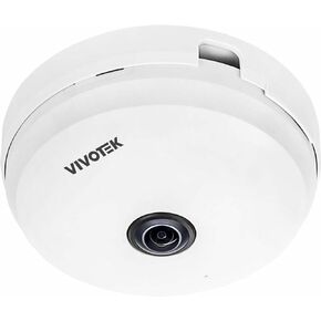 Vivotek - FE9180-H-V2 - Vivotek FE9180-H-v2 5 Megapixel Indoor Network Camera - Color - Fisheye - TAA Compliant - Night Vision - H.265, H.264, MJPEG - 2688 x 1944 - 1.16 mm Fixed Lens - 30 fps - CMOS