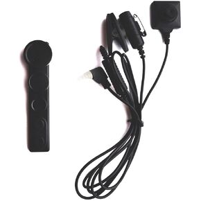 Lawmate Mini 520 Resolution Analog Button Covert Camera Kit BU-19+ for Analog DVR Secret Shopper Personal Security