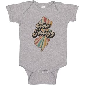 TATY Kids Retro New Jersey Baby Infant Bodysuit