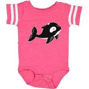 inktastic Cute Baby Orca Baby Bodysuit