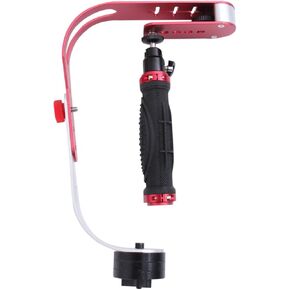 NUOBESTY 1PC Handheld Camera Stabilizer Bow Type Tool for Videos Compatible with DSLR and Dv for Travel and Red