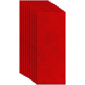 Diablo SandNet Reusable Sanding Sheets for Detail Sanding of Wood, Metal and Plastics - 2-3/4" x 5", 80/120/220 Grit, Assorted, Ceramic Blend, 10-Pack - DND234ASTS10N