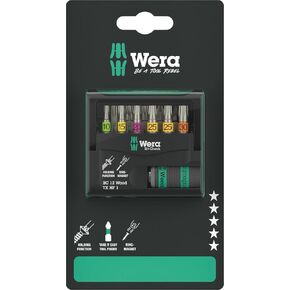 Wera 073641 Bit-Check 12 Wood TX HF 1 SB, 12 Pieces