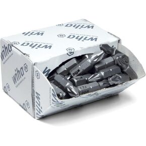 Wiha 7929005 08057 Pz2 Box of Bits Standard 25 Mm 50 Viele