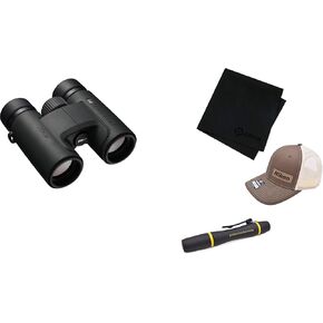 NIKON Prostaff P7 8x30 & Brown Hat & Lens Pen & Gritr Microfibre