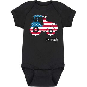 Americana Tractor Case IH - Infant Baby One Piece
