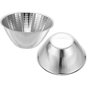 PRETYZOOM Spotlight Fixture Shade Cap Led Reflector Cup Accessory Flashlight Reflector Ring Replacement Part for Outdoor/Indoor Lighting