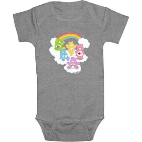 Infant's Care Bears Rainbow Clouds Group Bodysuit