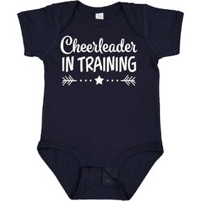 inktastic Cheerleader in Training Baby Bodysuit